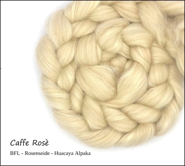 Preview: NEU Caffe Rosè , BFL - Rosenseide - Huacaya Alpaka